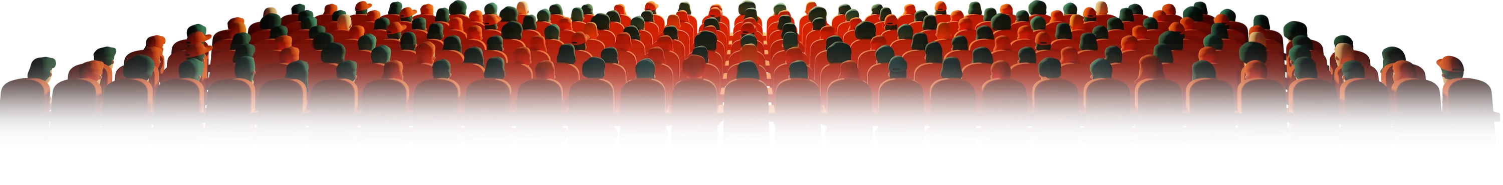 Publikum beim Filmevent Teamevent